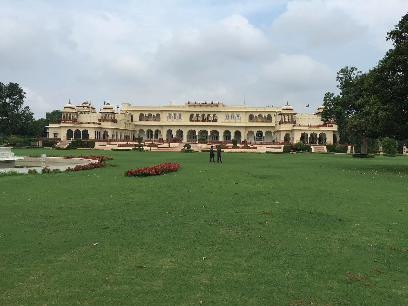 Rambagh Palace, Jaipur, seen from the gardens